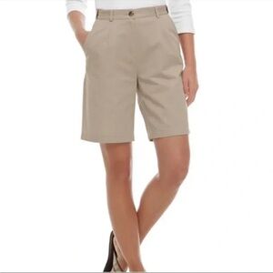 L.L.Bean Wrinkle-Free Bayside Shorts, Ultra High-Rise Hidden Comfort Waist 9"